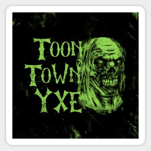 Toon Town YXE Horror The Deranged Ghoul Sticker